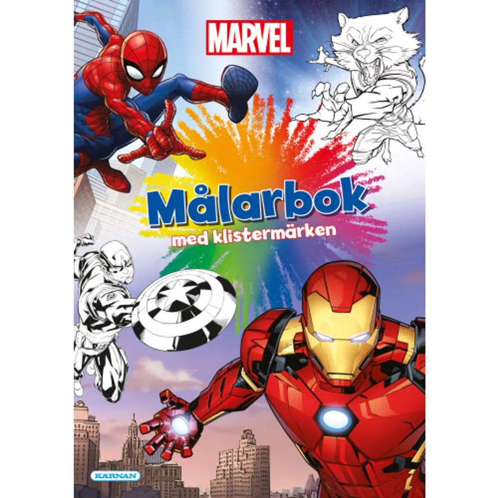 Måla dina superhjälter från de olika universen i Marvels fantastiska värld.    Format Häftad   Omfång 24 sidor   Språk Svenska   Förlag Egmont Story House   Utgivningsdatum 2022-03-04   ISBN 7317441241941  . Böcker.