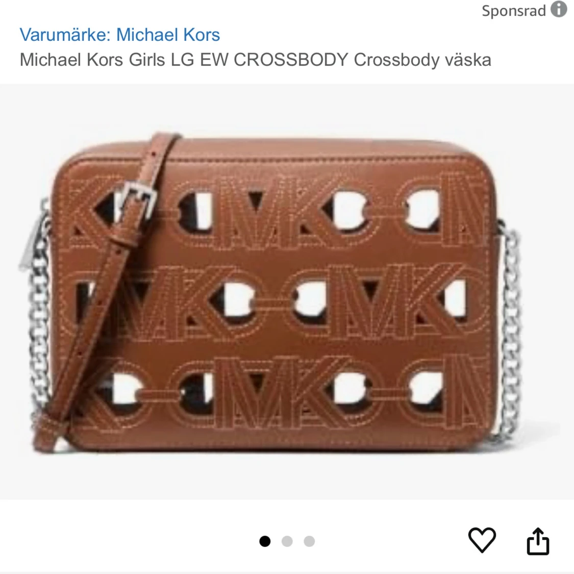 Brun axelväska från Michael Kors - 91