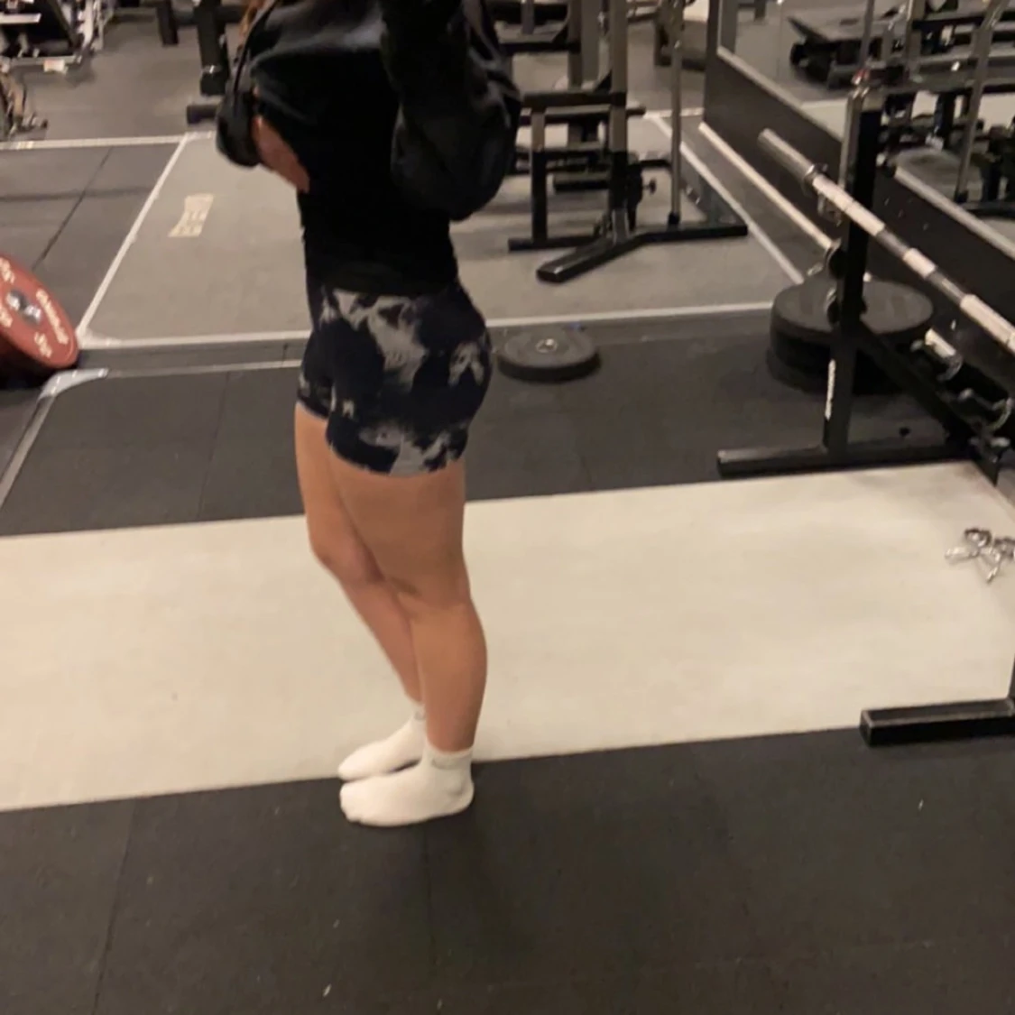 Peach tights shorts💘 - 1