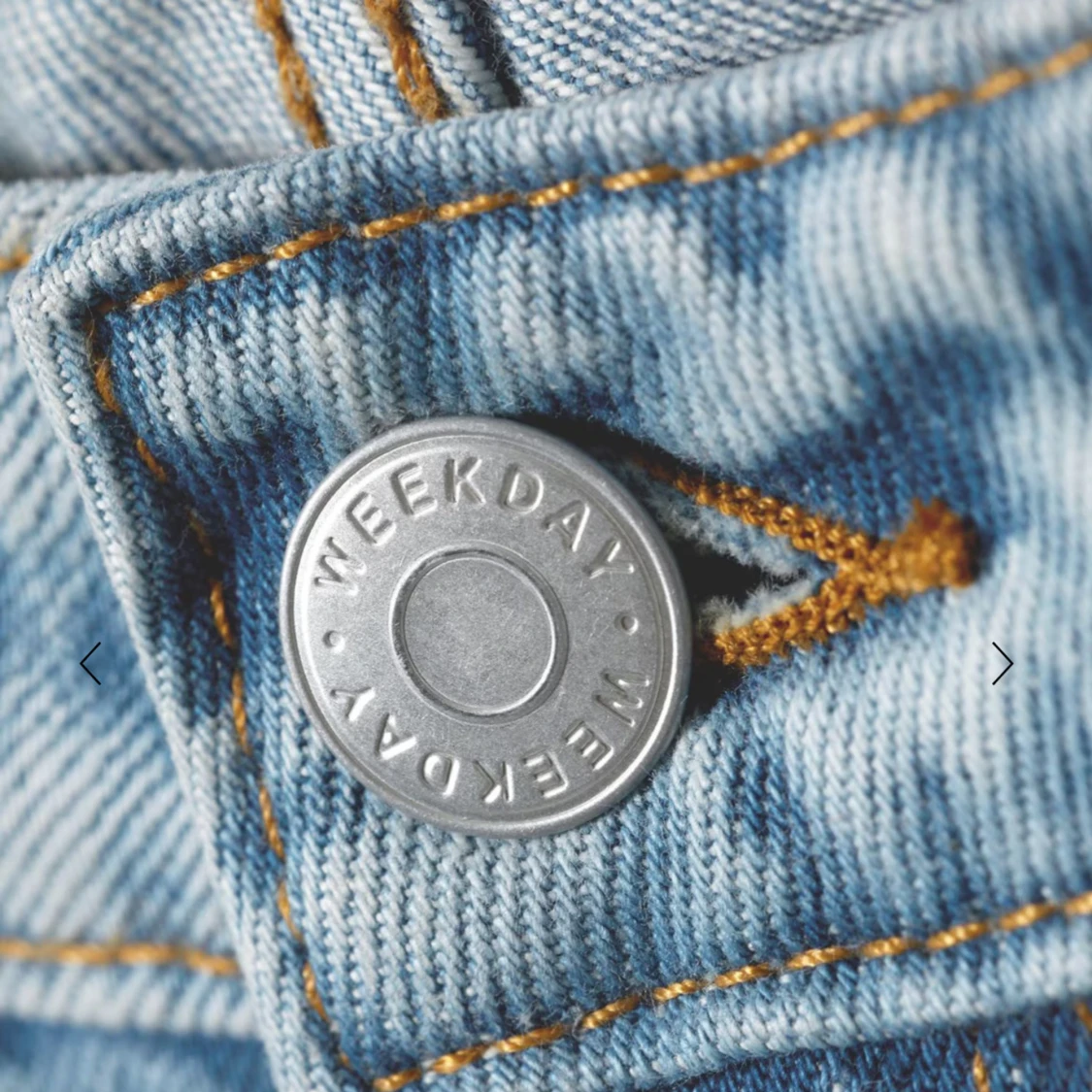 Ljusblå jeans från Weekday - 1