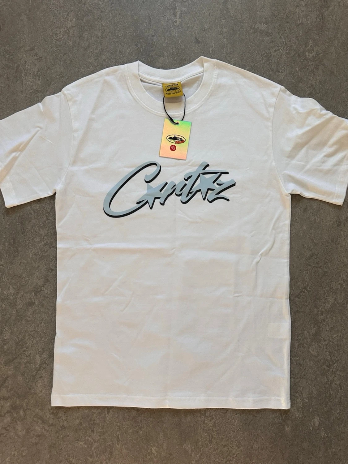 Vit t-shirt Corteiz