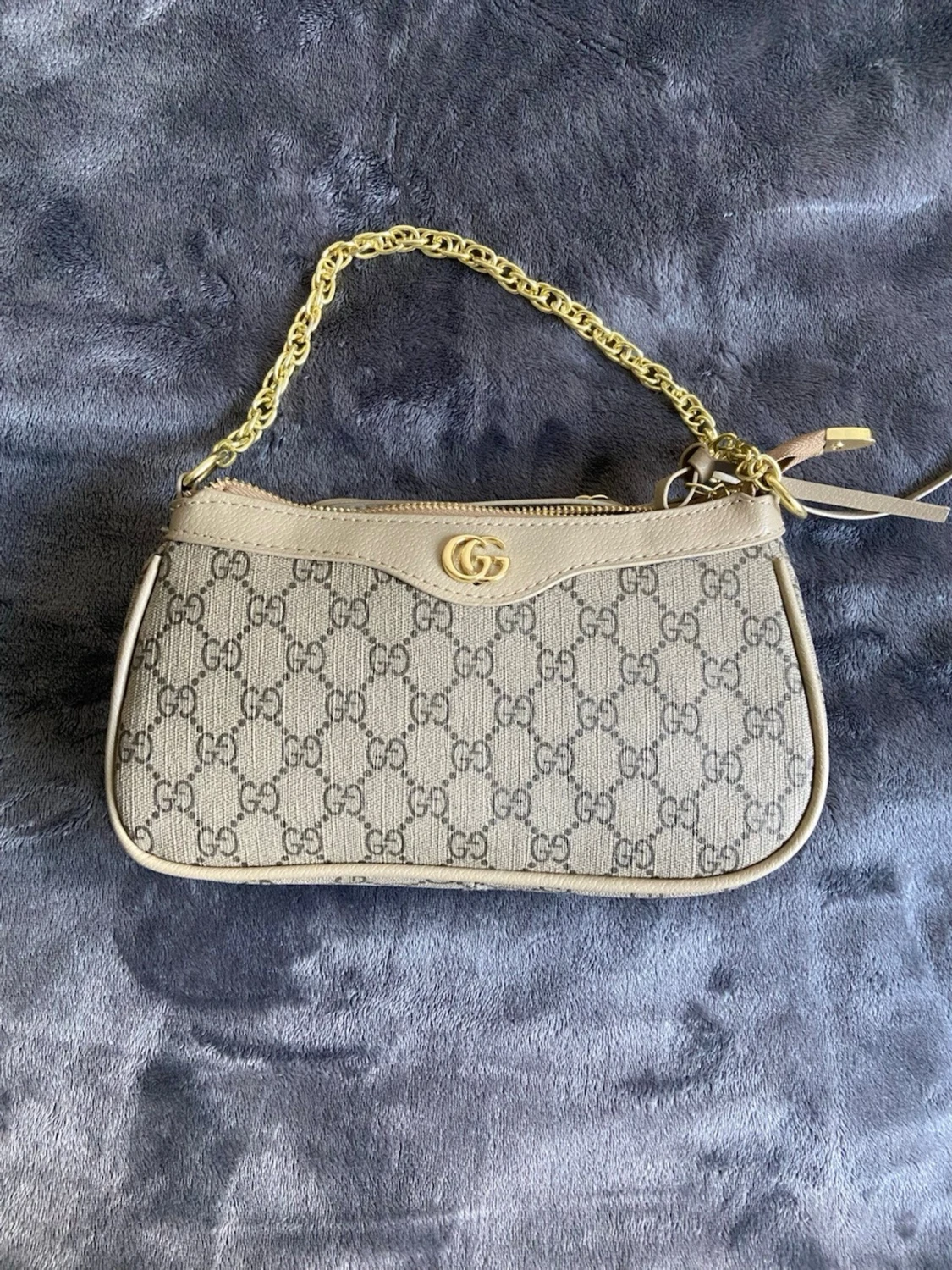 Beige axelremsväska från Gucci - 1