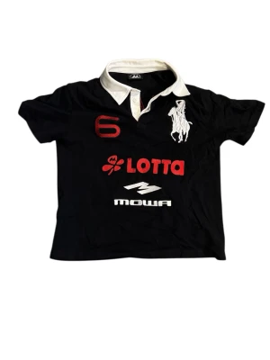 mowalola polo - mowalola 'lotta atlanta' polo  size L (fits small)  condition: brand new   ships in 24 hours