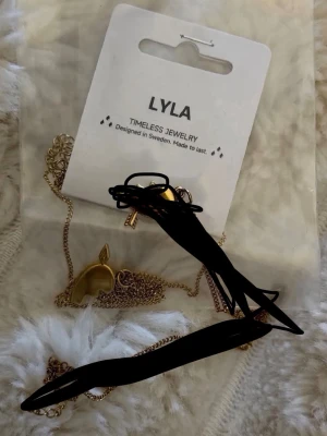 1 Halsband hjärta - Från Lyla💕Oanvänt Ett halsband kvar. Det som inte är överstruket.