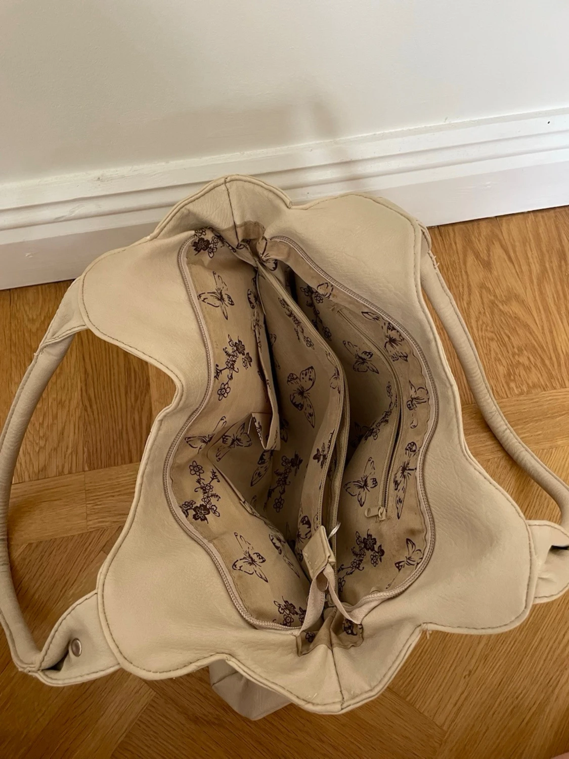 Beige handväska  - 2