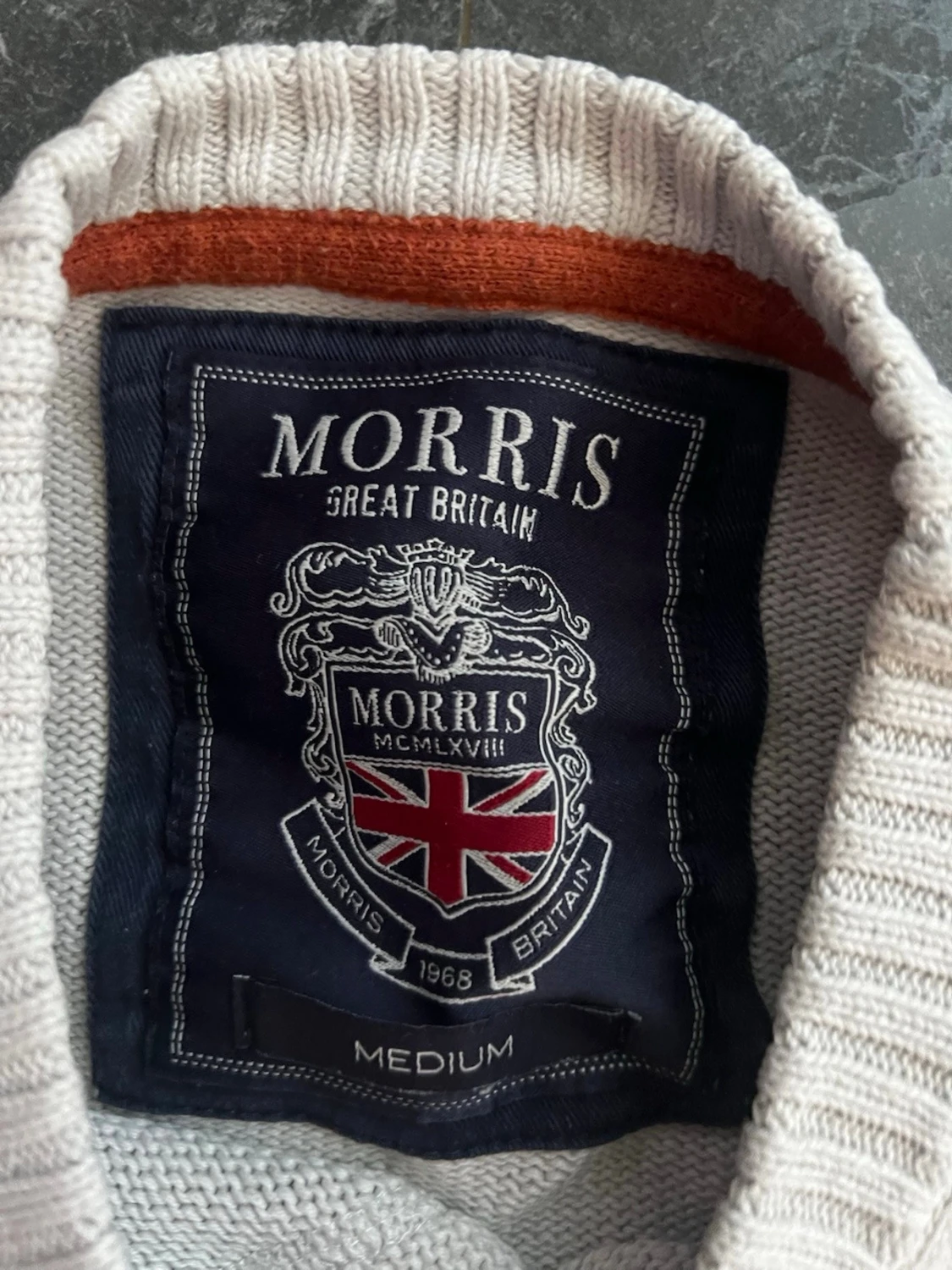Vit tröja från Morris - 2