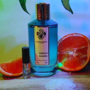 Sample mancera French Riviera o rasasi hawas - French Riviera 3ml 80kr.   5ml 130kr Rasasi Hawas 3ml 33kr.    5ml 49kr