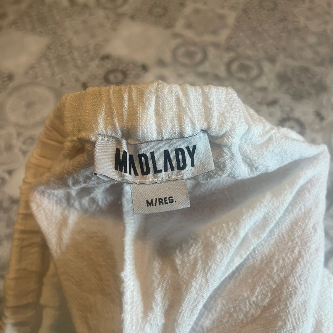 Vita linnebyxor - 91