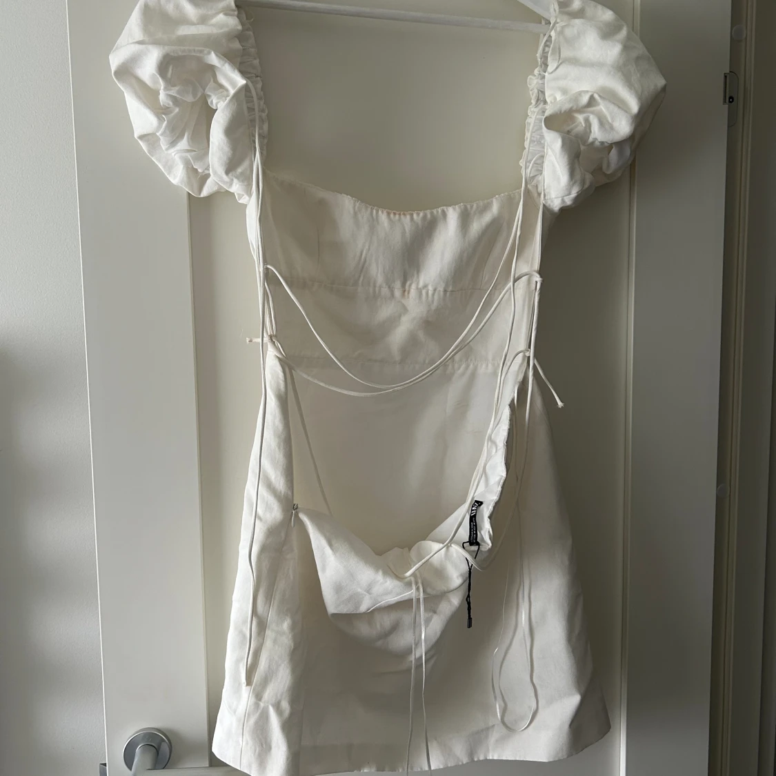 Vit student klänning - 90