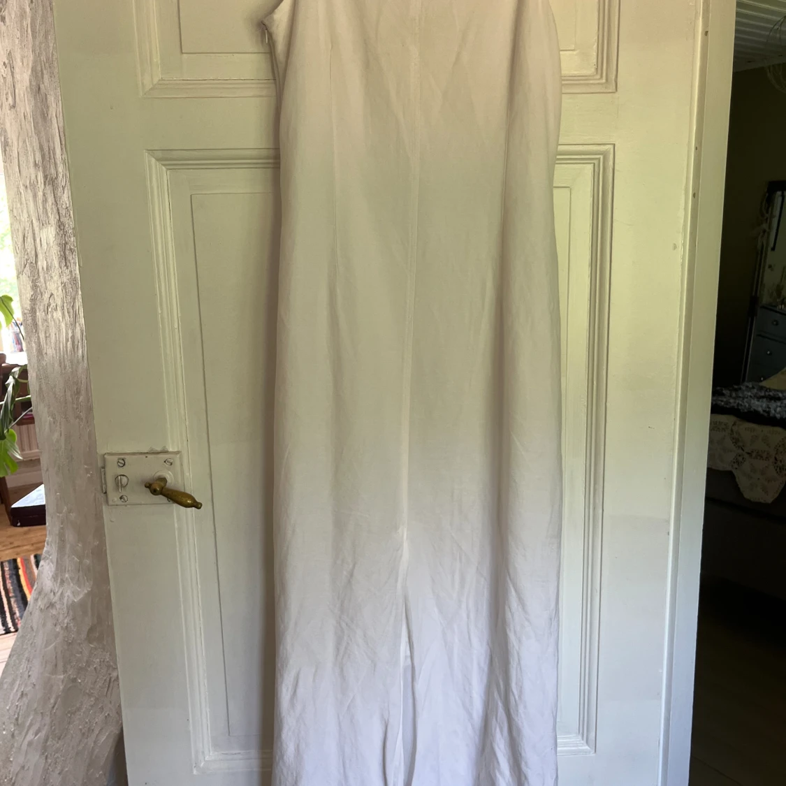 Vit långklänning  - 91