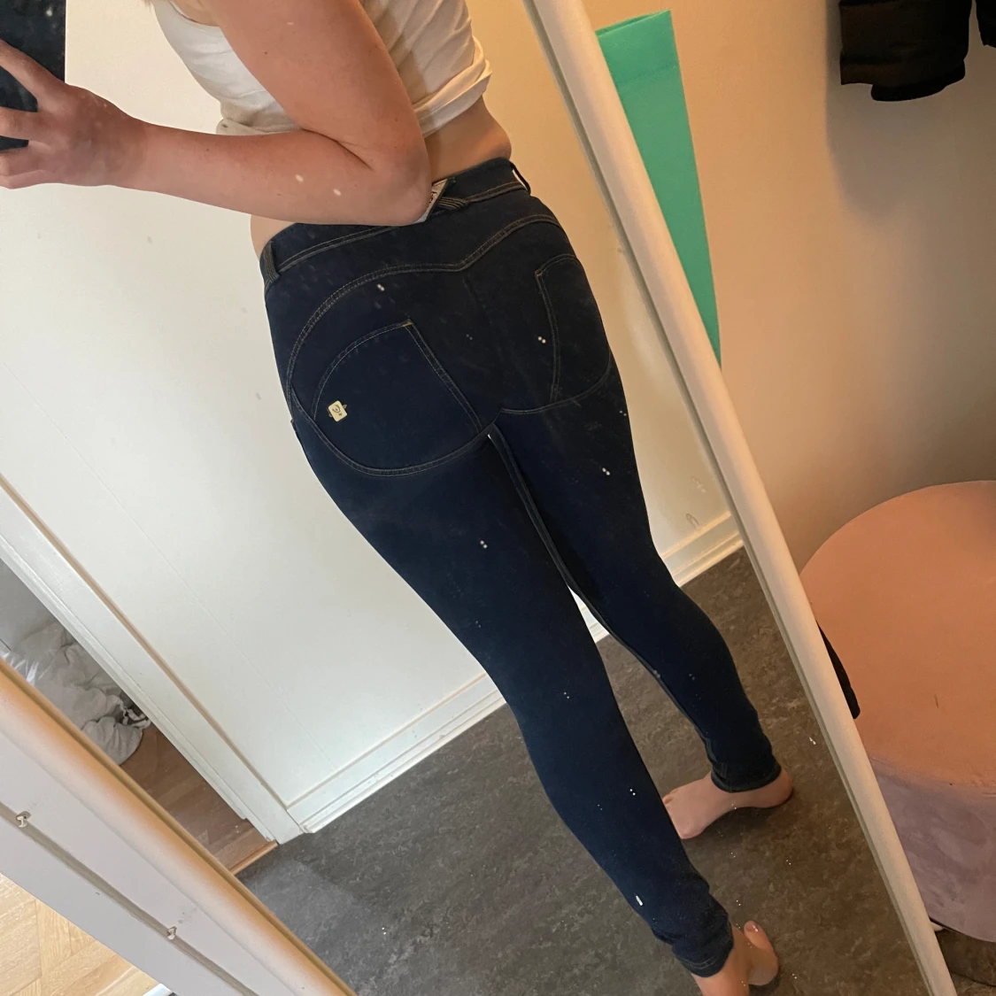 Äkta freddybyxor wr up mörkblå  - 90