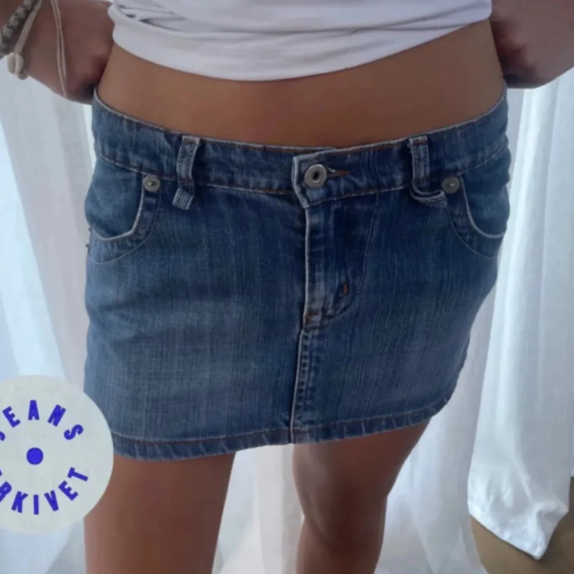 Denim kjol