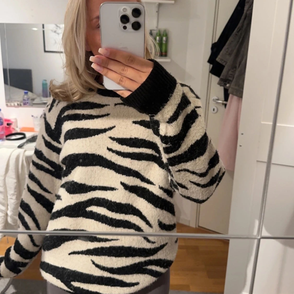 Zebra tröja 