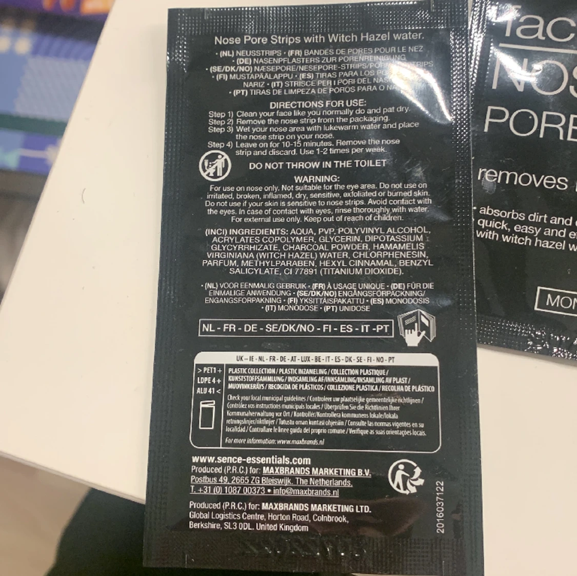 Fyra stycken nose  masks för 10 kr plus frakt 11 kr så 21 kr sammanlagt ❤️ - 91