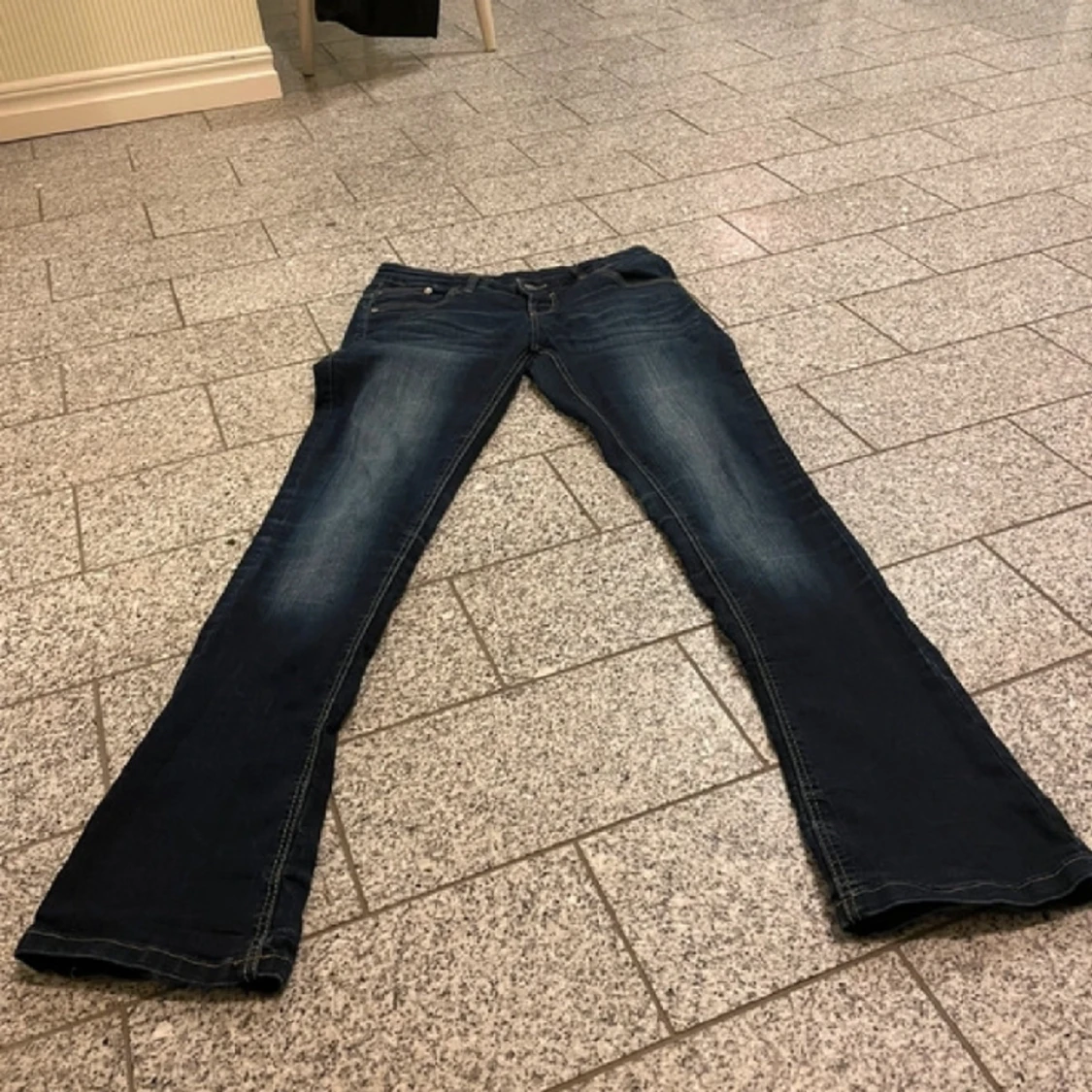 Lågmidjade jeans