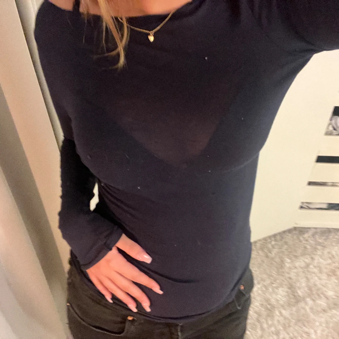 Mörk blå intimissimi  - 90