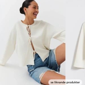 Knitted tie cardigan Gina Tricot - Använd fåtal gånger, fint skick. Nypris: 399.95kr
