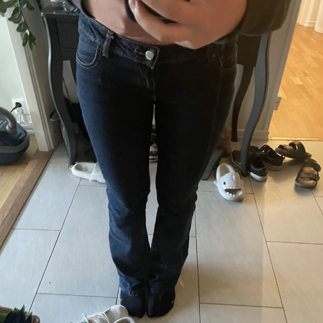 Lågmidjade jeans 