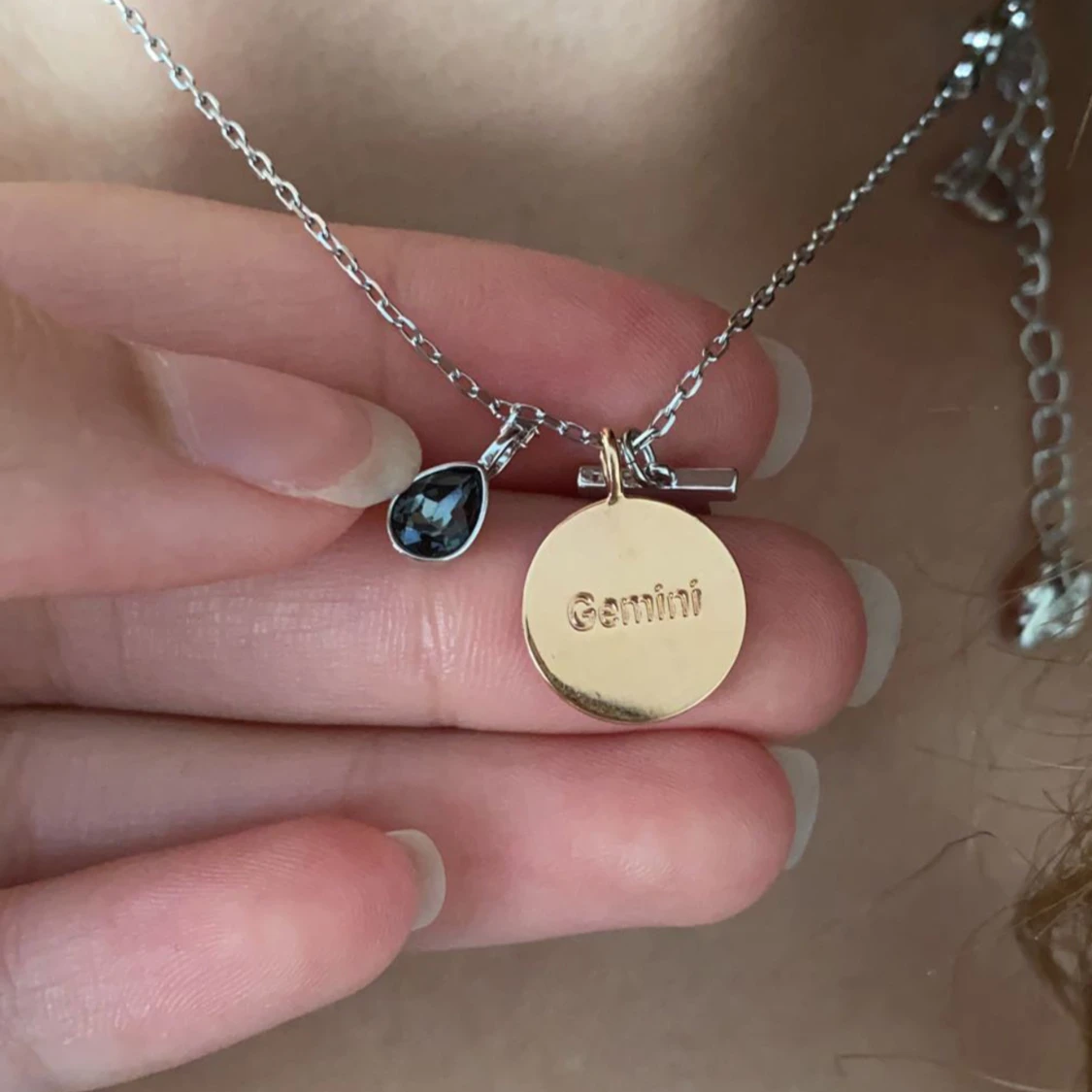 Swarovski halsband - 90