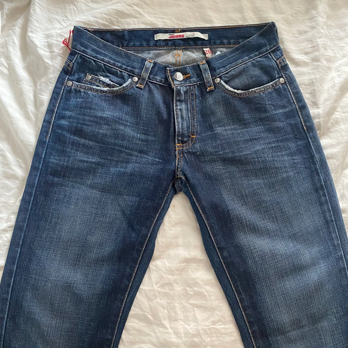Lågmidjade bootcut jeans 
