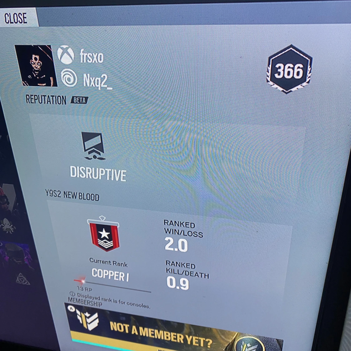 Rainbowsixsiege account  - 91