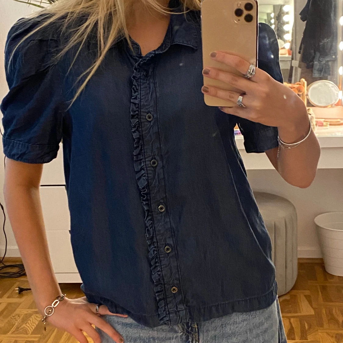 Denim blus 