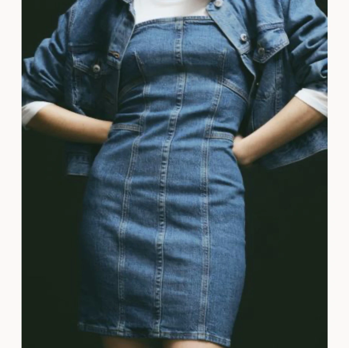 Jeansklänning  - 90