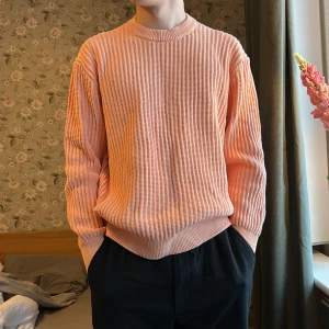 Tröja - Oversized ribbstickad tröja i strl S