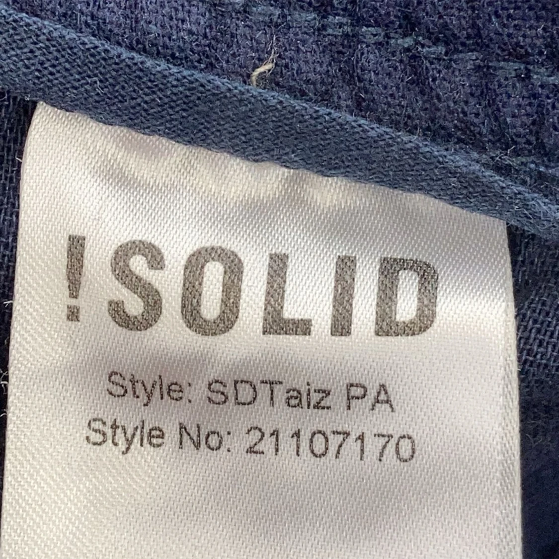 Blåa Linnebyxor - 93