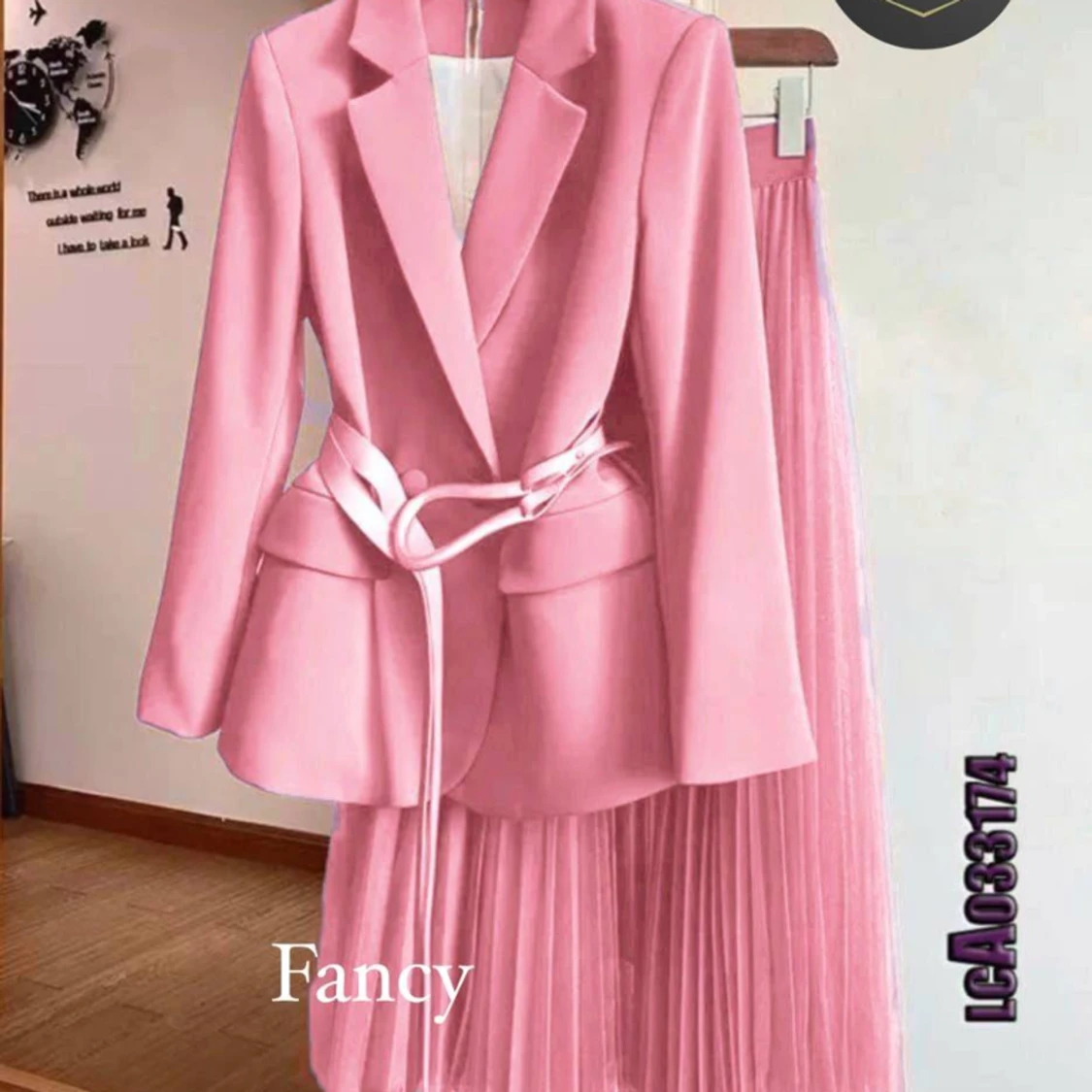 Formell set, kjol och jacka med ärmar🥰🥰 - 91