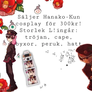 Hanako-kun cosplay - Bara det som står ingår i cosplayen! Skriv för mer bilder! Köparen står för frakten, (OBS: katt i hemmet)❤️7️⃣👻