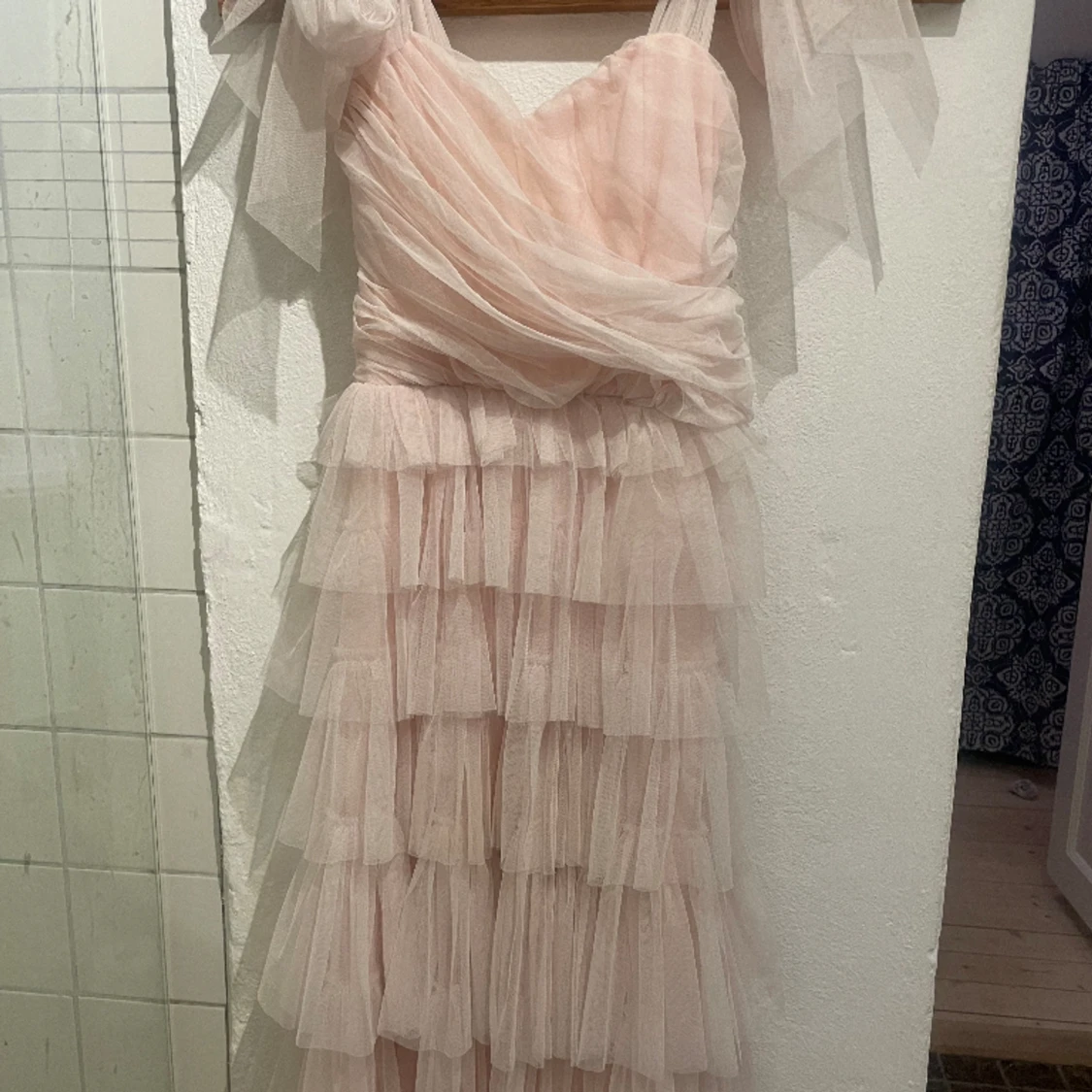 Lace & beads balklänning  - 91