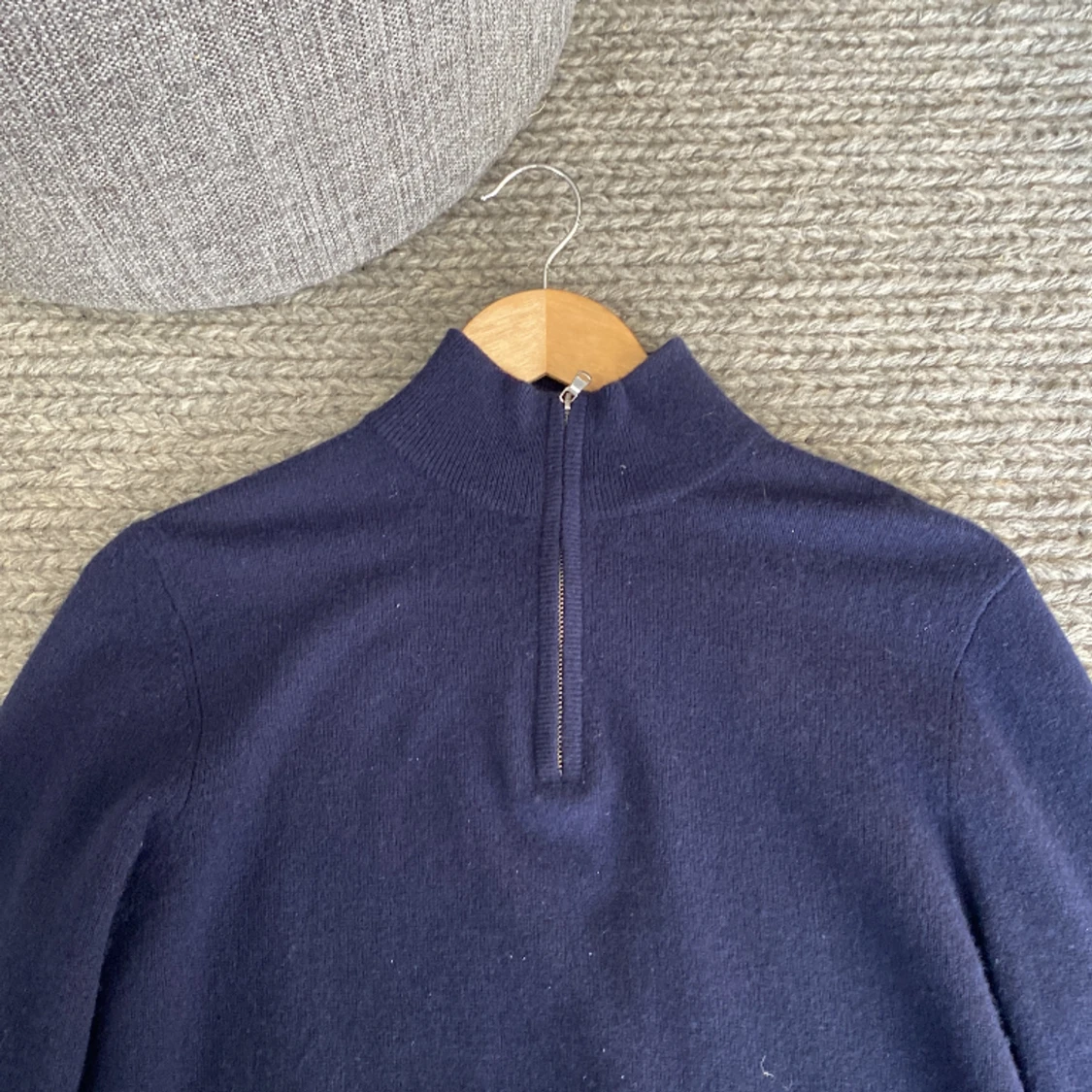 Ziptröja i kashmir - 90