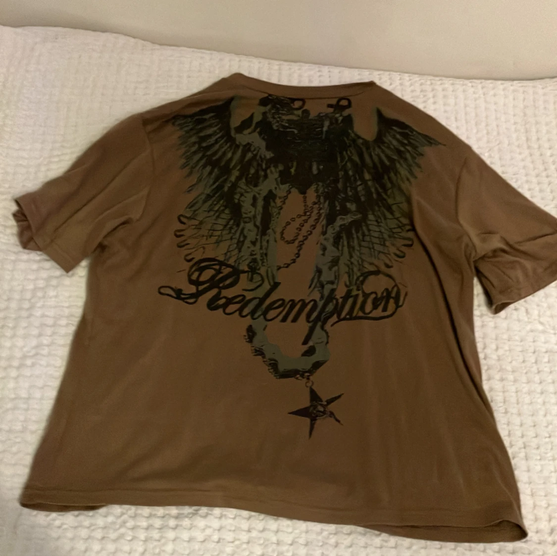 Brun Affliction style t-shirt  - 90