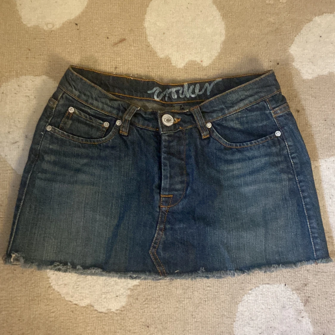 Miniskirt Lågmidjad kjol