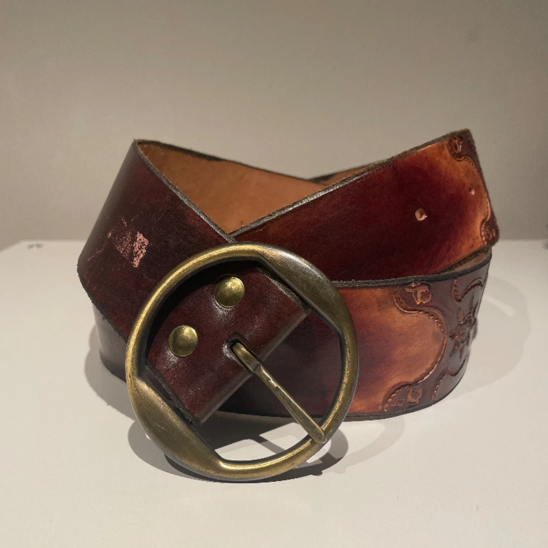 Western/läder bälte