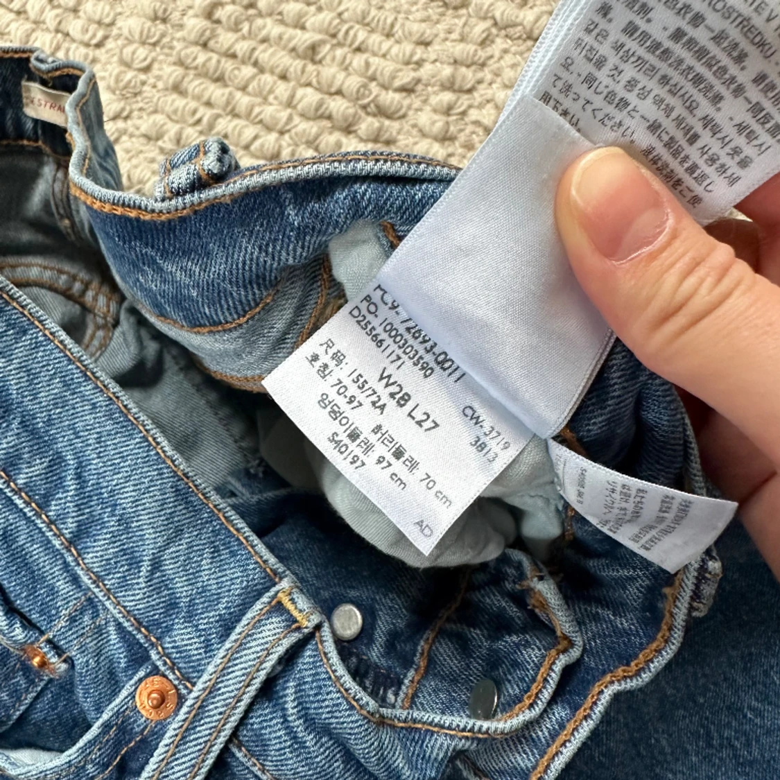 Levis ribcage straight - 91