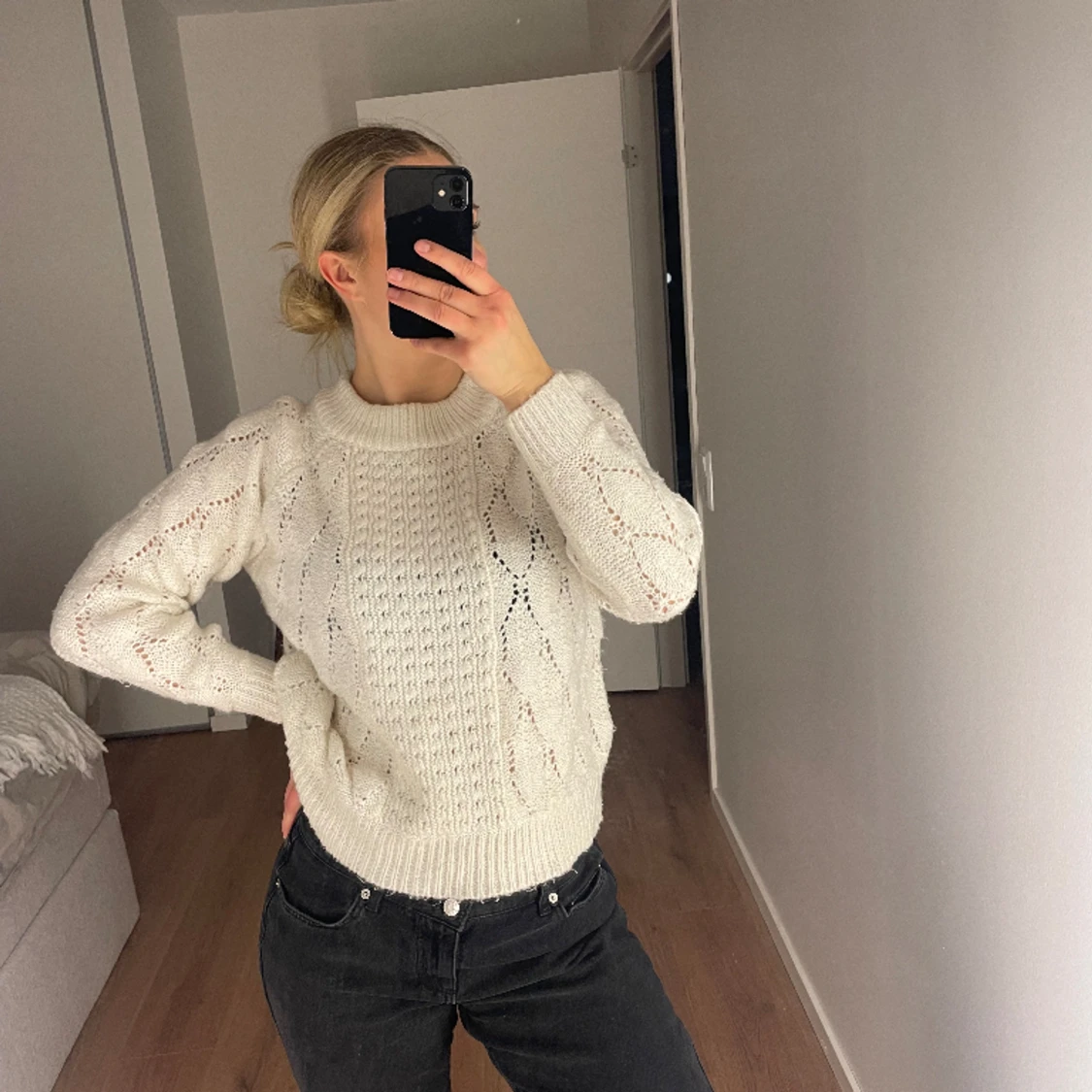 Stickad tröja  - 90