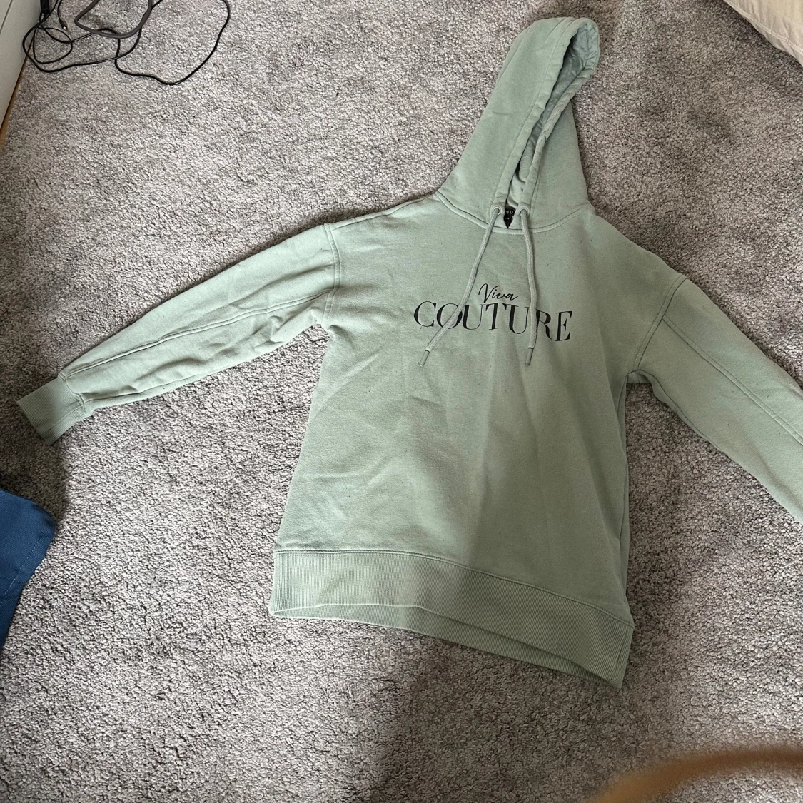 Mintgrön tjocktröja