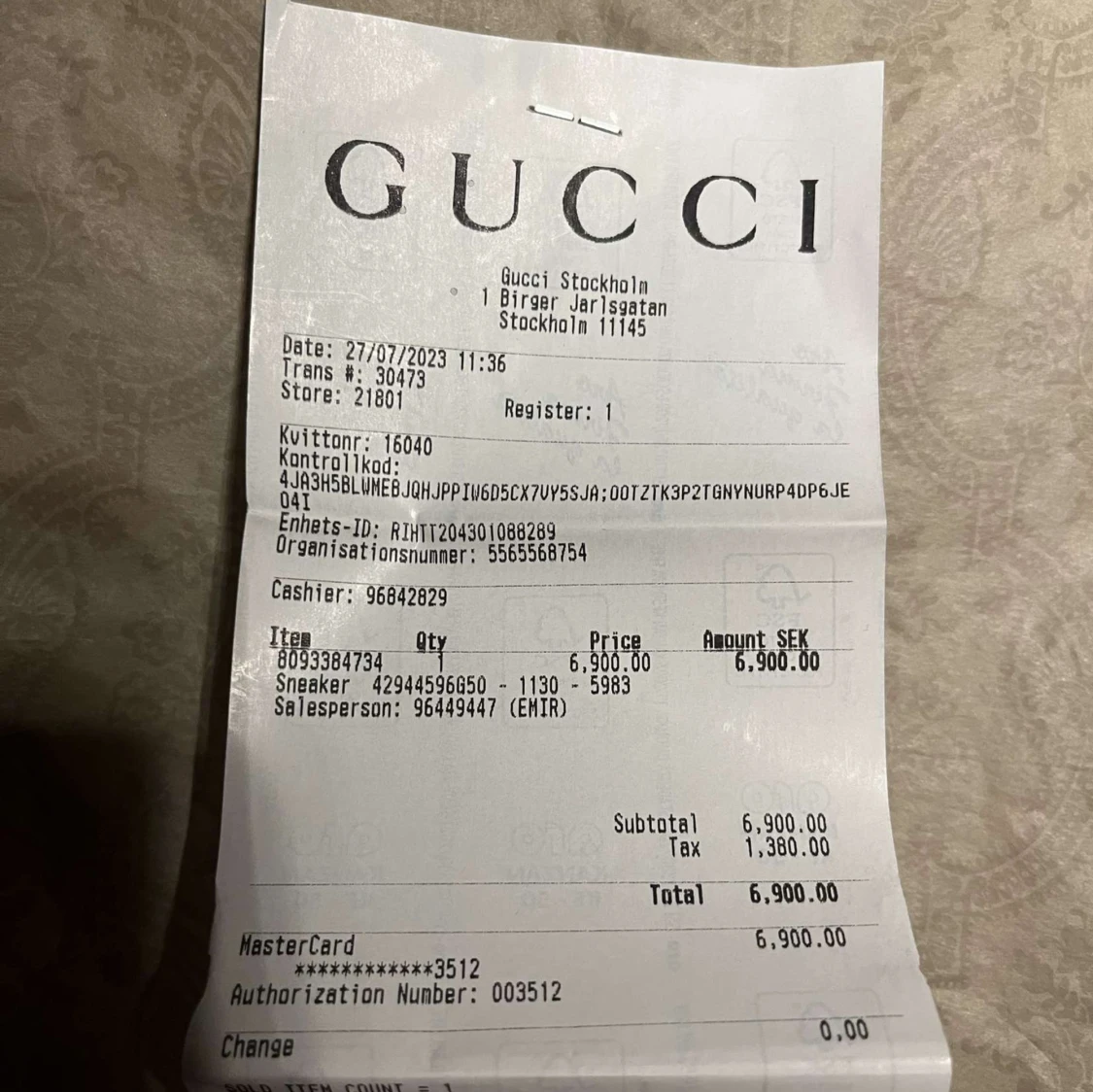 Gucci skor  - 93