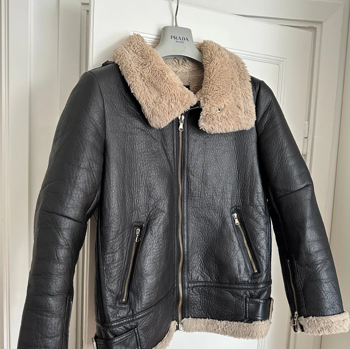 Zara - Läderjacka - 90