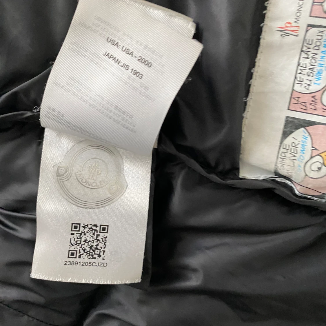 Gammal moncler jacka  - 91