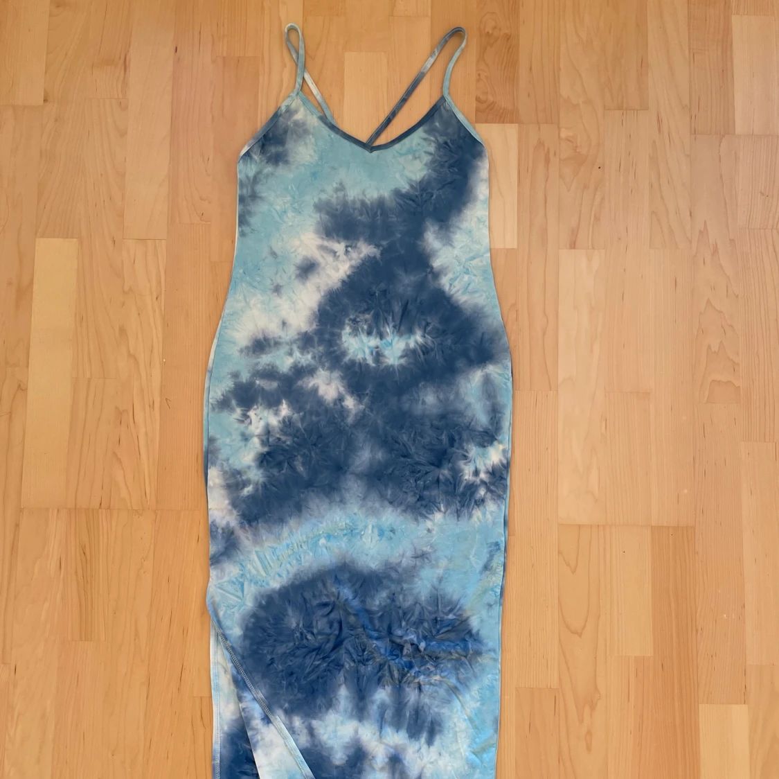 Blå klänning  - 93