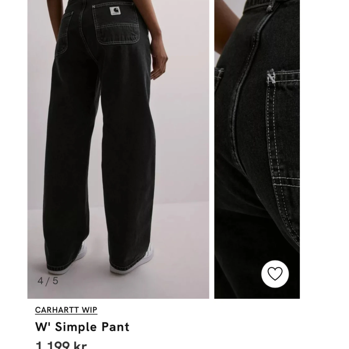 Carhartt simple pant Dam