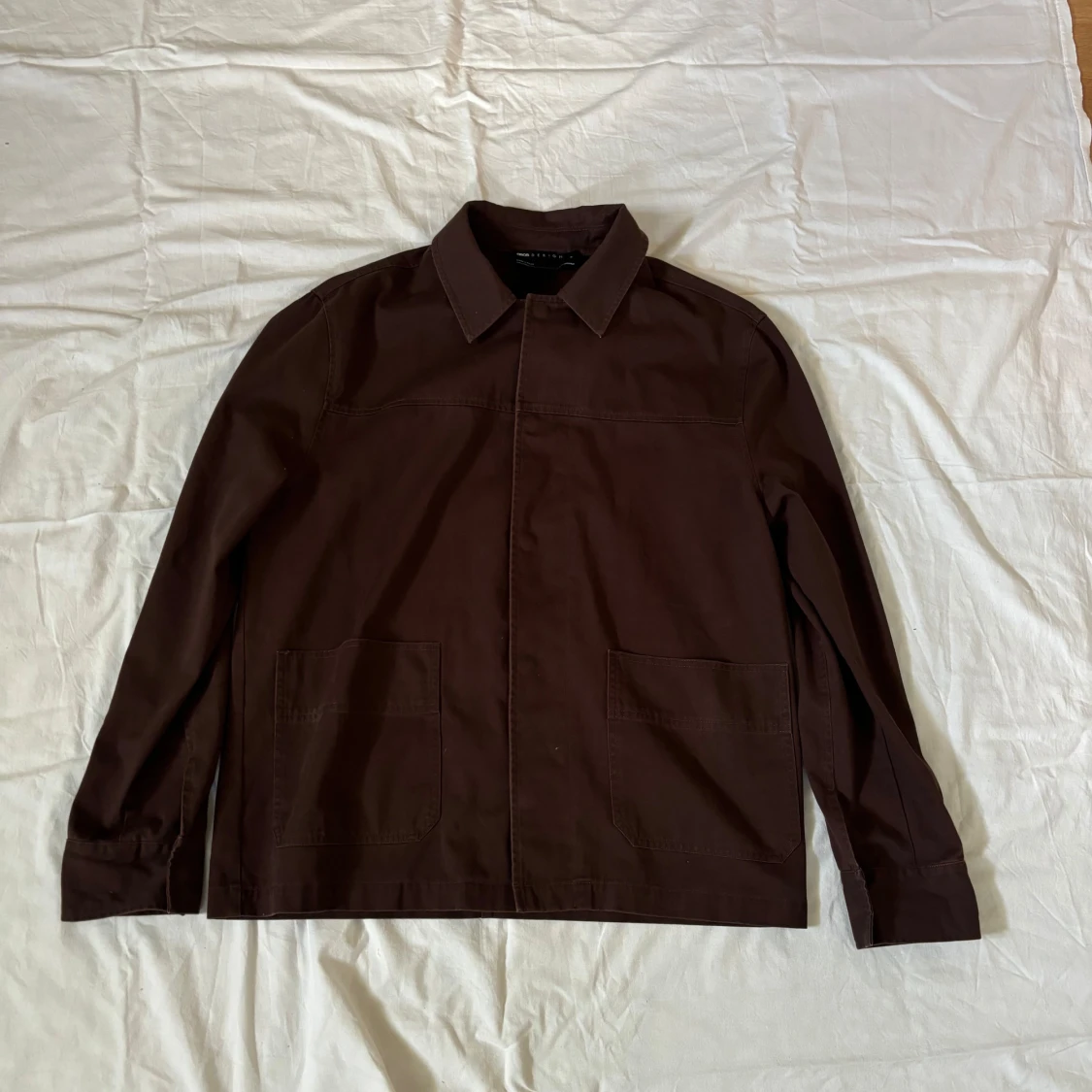 Brun jeansjacka från asos