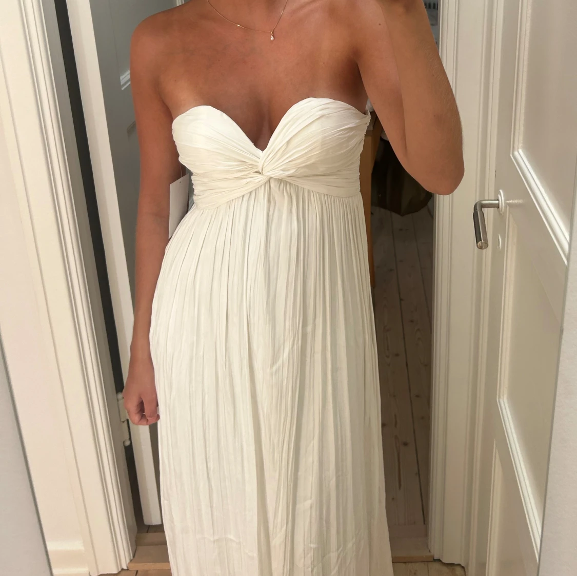 Vit balklänning - 90