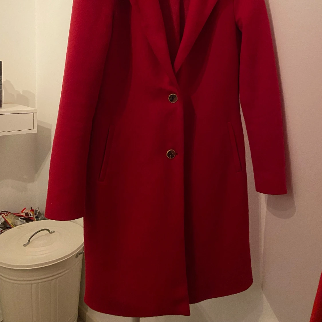 Röd vårkappa  - 90
