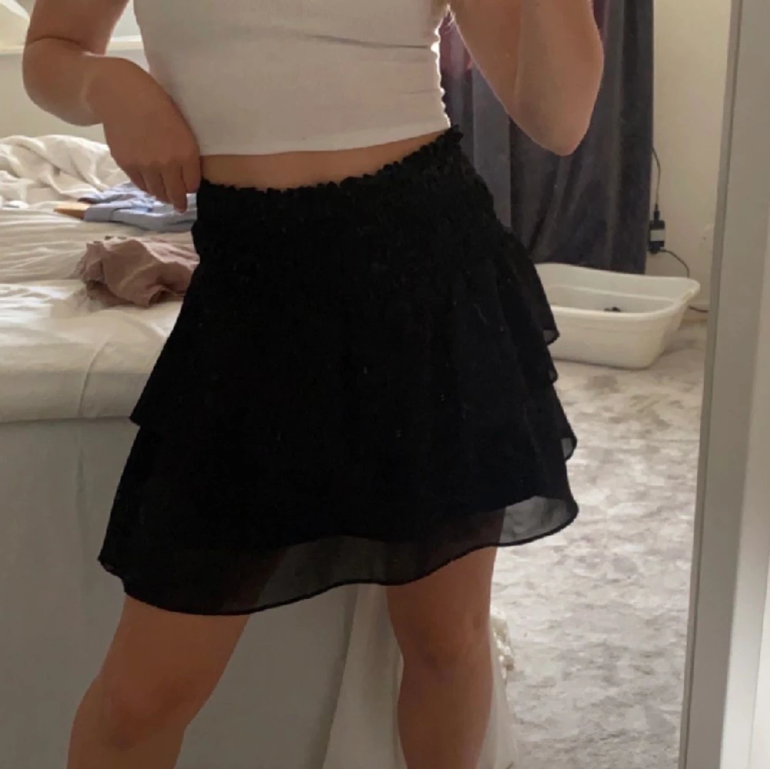 SVART CHELSEA KJOL - 90