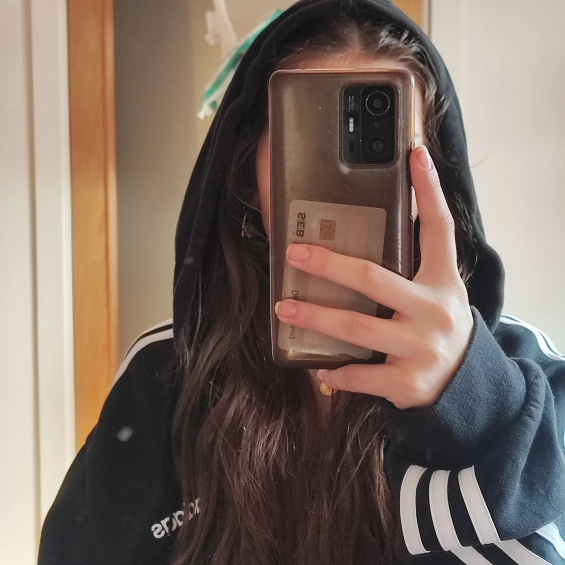 Oversized adidas zip up  - 90