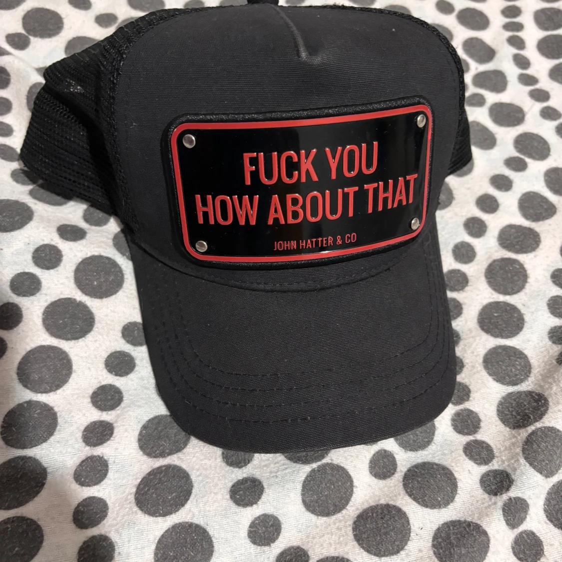 Trucker hat
